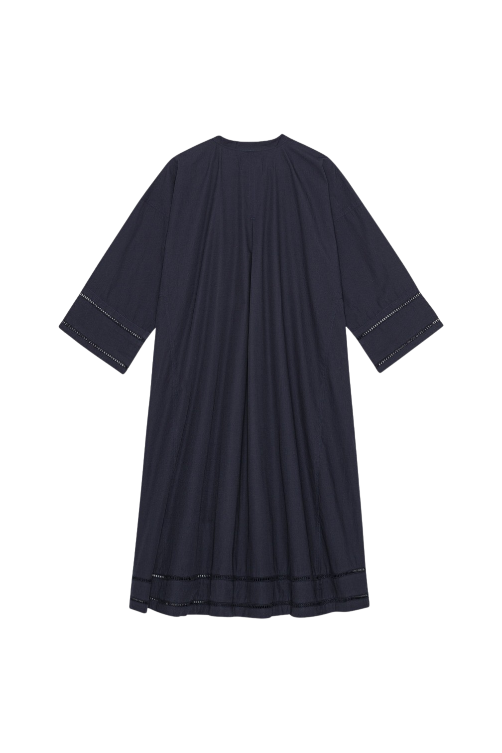 Lively Poplin skjortekjole - Dark Navy